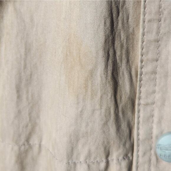 L.L. Bean Men’s XXL Beige Parka Jacket Hooded Flannel Lined Outdoor Workwear - Picture 11 of 16